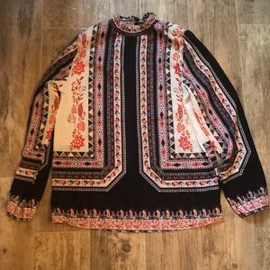 TRIBAL PRINT LONG SLEEVE